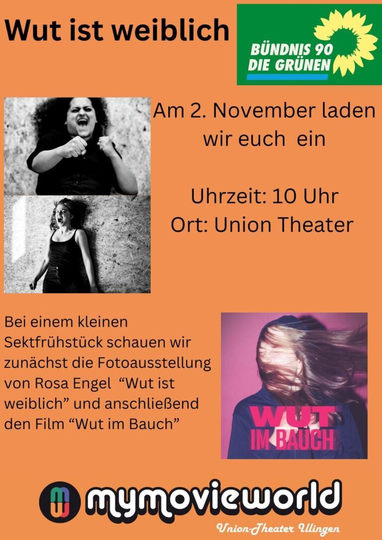 „Wut ist weiblich“ – Sonntagsfrühstück im Illinger Kino